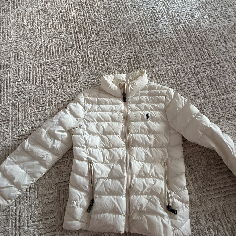 Polo by Ralph Lauren Kids Cream Puffer Jacket